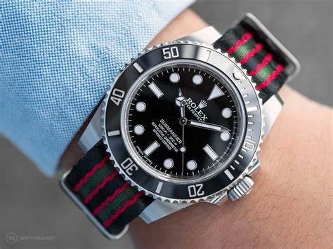 rolex submariner bond strap|rolex a nato strap.